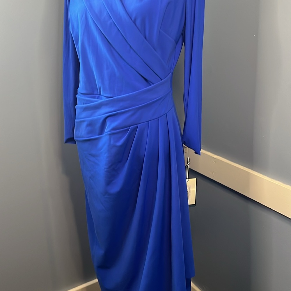 Chiara Boni  Blue Dress NWT Size 48 - Picture 3 of 12